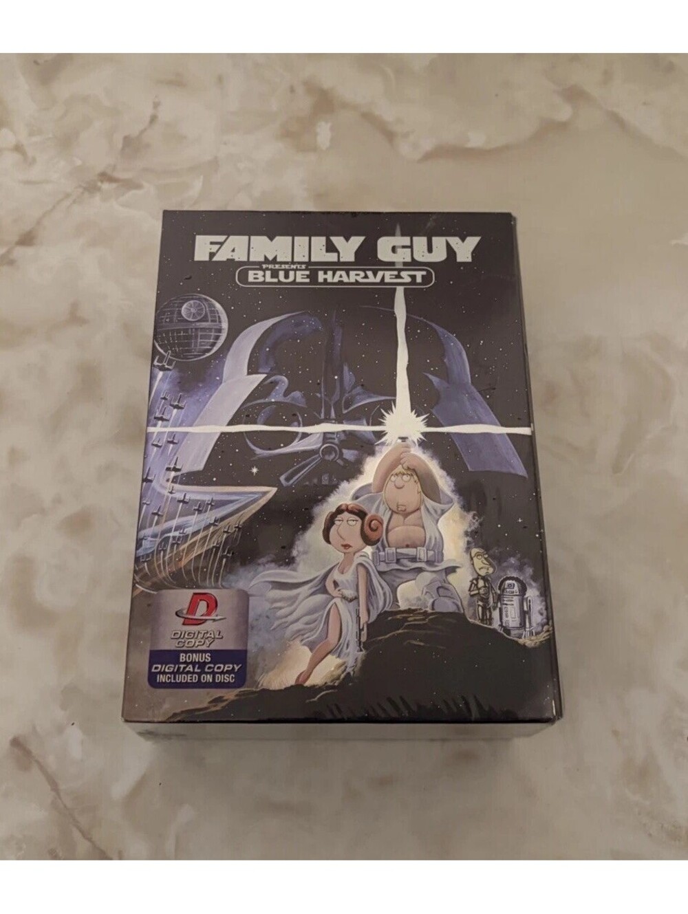 Family Guy Blue Harvest Star Wars Collector's Edition DVD Box Set w/ T-Shirt NEW